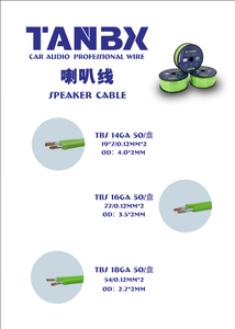 Cables <span class=keywords><strong>de</strong></span> alimentación <span class=keywords><strong>de</strong></span> audio <span class=keywords><strong>para</strong></span> coche OFC 14GA 16GA 18GA con conductor <span class=keywords><strong>de</strong></span> cobre y aislamiento <span class=keywords><strong>de</strong></span> PVC <span class=keywords><strong>para</strong></span> altavoces y bocinas <span class=keywords><strong>de</strong></span> coche - Product Image 6