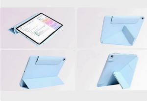 เคส SUNNYCASE แบบพับได้ Y-Fold ทำจากหนัง PU และ TPU สำหรับ <span class=keywords><strong>iPad</strong></span> A16 รุ่นที่ 11 ขนาด 11 นิ้ว และรุ่นที่ 10/10.9 นิ้ว พร้อมขาตั้งปรับได้หลายมุม ช่องใส่ดินสอ <span class=keywords><strong>น้ำหนัก</strong></span>เบา - Product Image 5