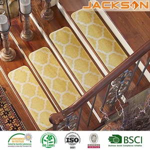 Tapis rétro décoratif antidérapant pour escaliers, imprimé Machine 100% Polyester, importé de l'allemagne, CN;SHN PT306 - Product Image 4