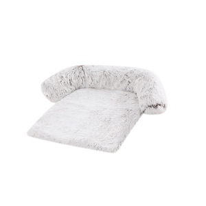 Kleines super weiches langes Plüsch-Haustiers ofa Wasch bares Reise hunde bett mit Tier muster Abnehmbarer Bezug Benutzer definierte Verpackung für Hunde Katzen - Product Image 5