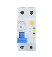 Disjoncteur de protection contre les arcs électriques AFDD, détection des étincelles, des fuites électriques et des courts-circuits RCBO