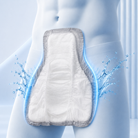 Ventes en gros de coussinets d'incontinence pour hommes, doux, respirants, ultra fins, coussinets menstruels, emballage personnalisé, coussinets d'incontinence masculins