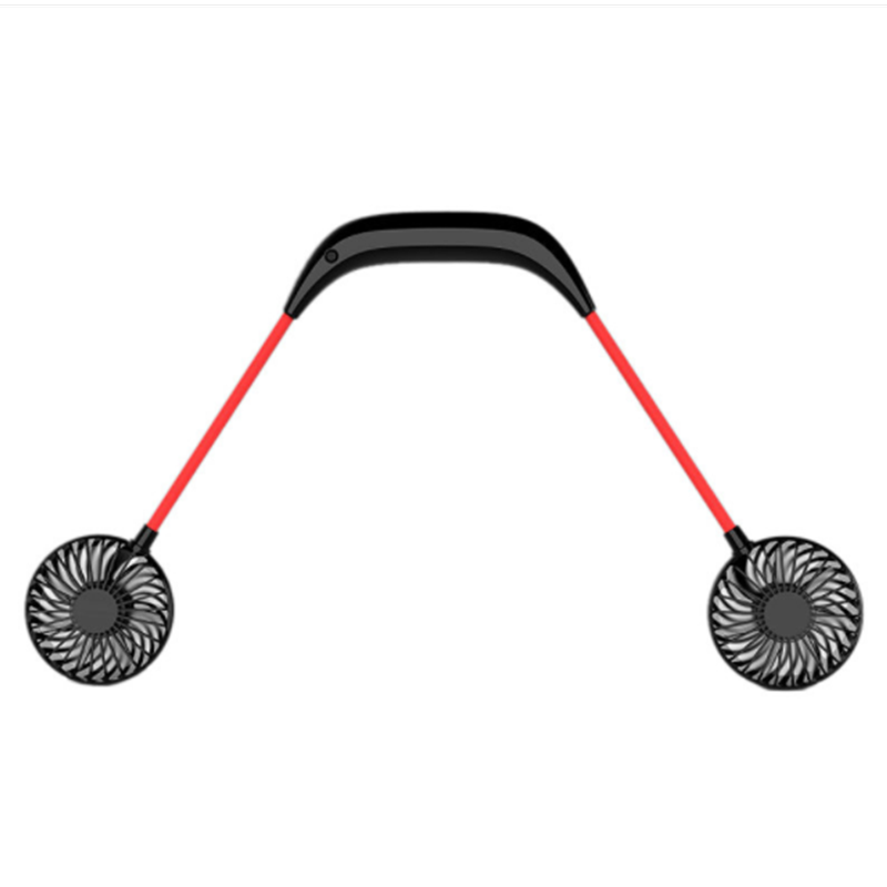 Пригодный для носки вентилятор Usb портативный вентилятор охлаждения 2021 Новое поступление перезаряжаемая наружная Спортивная мини-вентилятор на шее