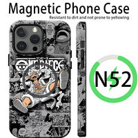 Coque de téléphone 3D par sublimation 2-en-1 double couche TPU+PC, protection magnétique robuste, design personnalisé pour iPhone 17 18 Pro Max