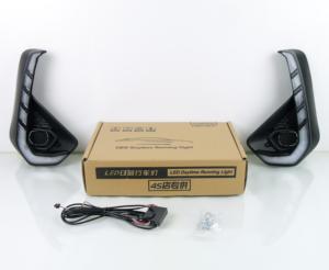 Nhà Máy LED Ban Ngày Chạy Ánh Sáng Cho 2024 Toyota <span class=keywords><strong>Hilux</strong></span> Revo DRL <span class=keywords><strong>2025</strong></span> <span class=keywords><strong>Hilux</strong></span> Xe Trắng Đèn Sương Mù Bìa Với Năng Động Tín Hiệu Lần Lượt - Product Image 2