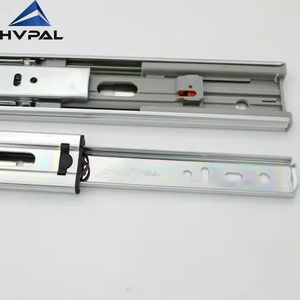 HAPAL 16 inç mutfak dolabı slayt raylar yumuşak yakın 45kg yük 3 bölüm rulman slayt koşucular için mobilya - Product Image 5