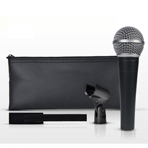 A-58 professional dynamic handheld wired karaoke <b>stage</b> low noise <b>microphone</b> - Product Image 4
