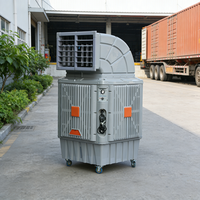Ventilateur évaporatif industriel haute capacité 16000 CMH avec moteur AC et pompe, refroidisseur d'air à eau, écologique et économe en énergie pour entrepôt/usine