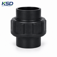 Unión Modular de Polietileno de Alta Densidad (HDPE) para Conexión Rápida, Aprobada por ISO CE, PN16 SDR11, para Mantenimiento
