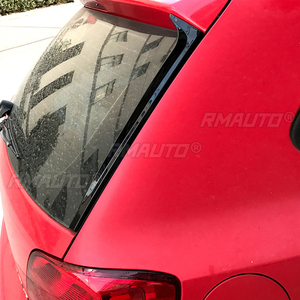 สปอยเลอร์ข้างกระจกหลังรถยนต์สีดำเงา 2 ชิ้น สำหรับ Volkswagen Polo MK5 2011-2017 อุปกรณ์ตกแต่งรถยนต์ - Product Image 5