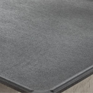 Bandeja rectangular negra impermeable para jaula de perro, tapete para mascotas - Product Image 2