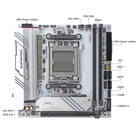 Tarjeta Madre AMD B650 PLUS ITX, Ranura AM5, Compatible con Procesadores Ryzen Serie 7000 y 8000, DDR5 MAX 96GB, M.2 SSD, PCIE4.0