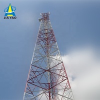 Torre de Comunicación Autoportante de Acero Angular de 45 Metros para Proveedor de Servicios de Internet (ISP) 4G 5G