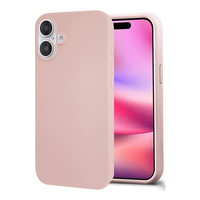 Pour Laudtec Simple Business Design étui de téléphone en Silicone liquide léger pour iPhone 17 Air OEM Logo personnalisé couverture arrière souple