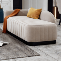 Ensemble de meubles de salon en bois massif scandinave, système de canapé modulaire, grand rangement pour maison moderne, hôtel, appartement, villa