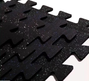 Chống trượt liên khóa gạch cao su Câu Đố Thảm phòng tập thể dục sàn trong bán nóng - Product Image 3