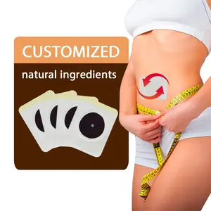New Arrival All Natural Chinese Herbs Magnet Slimming Patch Weight Loss Patch Belly Pads Navel Stick