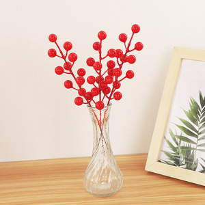 Fortune Fruit Artificial Red Berry Christmas Decoration Plastic Injection Molding Festival Celebration Home <b>Ornament</b> - Product Image 4
