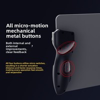 Manette de jeu sans fil Akpad-8K à tir automatique pour PAD/iPad/Tablette – Taux de clics personnalisable, micro-mouvements mécaniques complets