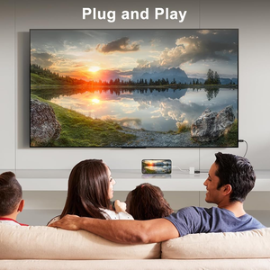 อะแดปเตอร์ USB L เป็น HDTV 1080P ตัวแปลงหน้าจอพร้อมพอร์ตชาร์จ USB L, อะแดปเตอร์ iPhone เป็น HDTV ใช้งานร่วมกับโปรเจคเตอร์/จอมอนิเตอร์ได้ - Product Image 4