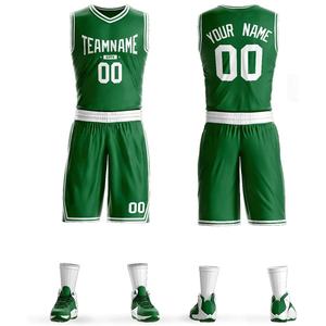 บาสเกตบอลสวมใส่ที่กำหนดเองบาสเกตบอล Sublimated เครื่องแบบ - Product Image 2