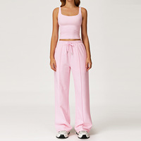 Vêtements de sport Aoyema, vêtements de sport d'extérieur, vêtements de sport à taille haute, style tendance, salle de sport, nylon respirant, respirant, tenue de course et de yoga