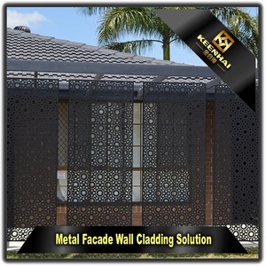 Modern Architectural Design Interior Aluminum <strong>Screen</strong> <strong>Panel</strong> for Sheet Metal Laser Cutting for Outdoor Hotel Villa <strong>Decoration</strong> - Product Image 2