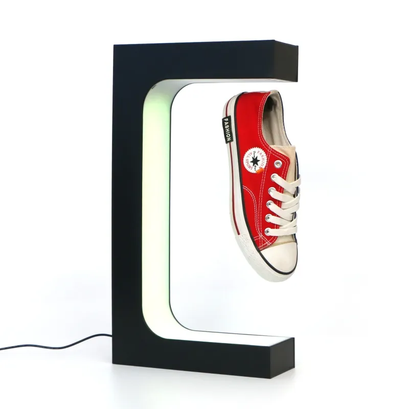 Floating Sneaker Stand Magnets chwebebahn Produkte Schuhe Display für Retail Shop Stand Schuhe Sammler Werbung Ausstellung