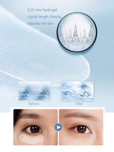 แผ่นมาส์กใต้ตาไมโครนีดเดิลไฮยาลูรอนิก แอซิด แบบ OEM/ODM ไม่ระคายเคืองผิว ช่วยลดรอยคล้ำใต้ตา และลดเลือนริ้วรอย - Product Image 3