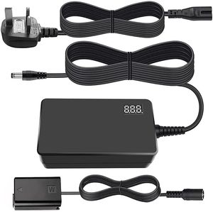 Adaptador de corriente AC-PW20 con pantalla LCD, NP-FW50 de batería ficticia para <span class=keywords><strong>Sony</strong></span>,NEX 3, NEX5 ,NEX7 <span class=keywords><strong>Alpha</strong></span> <span class=keywords><strong>A6000</strong></span>, A6100, A6300, A6400, A6500, A510 - Product Image 1