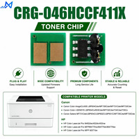 Chip Reset Toner CF411X CRG-046HC Kompatibel Untuk Canon LBP654Cdw MF735Cdw HP M452 M477 M377 Chip Cartridge Toner