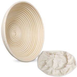 Tapete de tela antiadherente para panadería, saludable, para molde de pan, cesta ovalada - Product Image 1