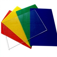 COMAY Best Seller Panneau de couleurs personnalisées en acrylique coulé, feuille acrylique colorée