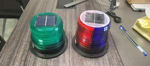 Luz de Advertencia de Tráfico LED, Impermeable, Solar, Baliza de Obstrucción de Aviación para Aeropuerto y Unidad de Control Marítimo Incluida - Product Image 5