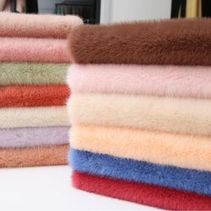 ผ้าขนแกะเฟอร์เรสต์ผ้าขนกระต่ายเทียมปรับแต่งได้สีทึบสำหรับใส่อยู่บ้านโซฟาในฤดูหนาว - Product Image 1