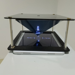 Tablette PC <span class=keywords><strong>holographique</strong></span> 3D avec projection <span class=keywords><strong>holographique</strong></span> pyramidale DIY avec écran 1920x1080 pour 7 à 12 pouces - Product Image 6