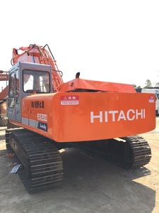 Excavatrice Hitachi ZX200 originale d'occasion pelleteuse seconde main Hitachi 20 tonnes pelles mécaniques de construction à chenilles - Product Image 2