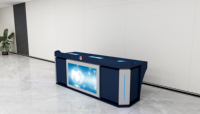 Console de surveillance personnalisée, poste de travail modulaire, bureau de luxe