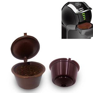 Réutilisable de catégorie comestible <span class=keywords><strong>capsule</strong></span> de café <span class=keywords><strong>rechargeable</strong></span> pour dolce gusto machines fabricant - Product Image 5