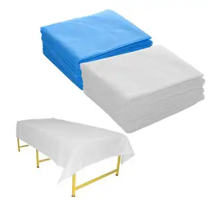 2023 도매 고품질 시험 용지 Cou 블루 일회용 장착 커버 의료 침대 시트