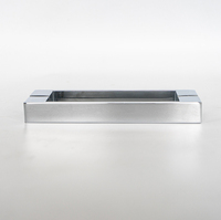 Hydrorelax 200MM Poignée de porte de douche moderne en acier inoxydable pour salles de douche en verre trempé