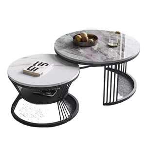 Pied de table en métal durable de style européen moderne pour chambres <span class=keywords><strong>d</strong></span>'hôtes ou de hôtel - Meuble élégant pour table basse - Product Image 2