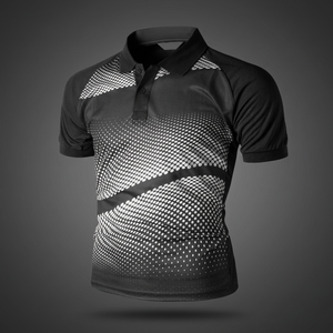 เสื้อยืดกีฬาคอปกโพลีเอสเตอร์สำหรับผู้ชาย - Product Image 4