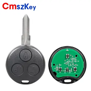 Untuk 2000 2001 2002 2003 2004 2005 Benz Smart Fortwo 3B Remote Kunci Fob 433Mhz