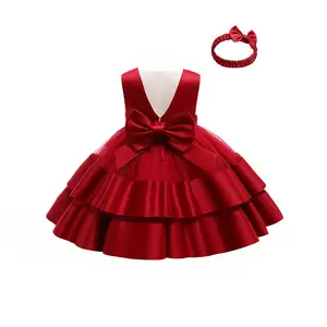 2021 neue modell party kinder kleid prinzessin kleid spitze baby mädchen kleider