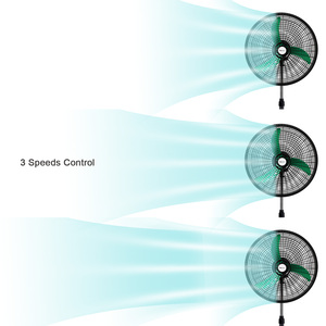Nhà Máy Bán Hàng Trực Tiếp 18 Inch Ngân Sách 3 Lưỡi Chiều Cao Có Thể Điều Chỉnh Rộng Dao Động Hiệu Suất Cao AC Động Cơ Đứng Bệ <span class=keywords><strong>Fan</strong></span> - Product Image 5