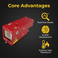 Caméra USB IA NXHY Flame Vision 4.0 200fps à obturateur global pour la surveillance en temps réel haute vitesse des piscines de fusion dans le processus de soudage