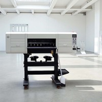 Mesin Printer DTF Otomatis WANBANG L605 Tahan Lama Ramah Lingkungan Bebas Polusi Mesin Hot Stamping Film PET 25m/jam