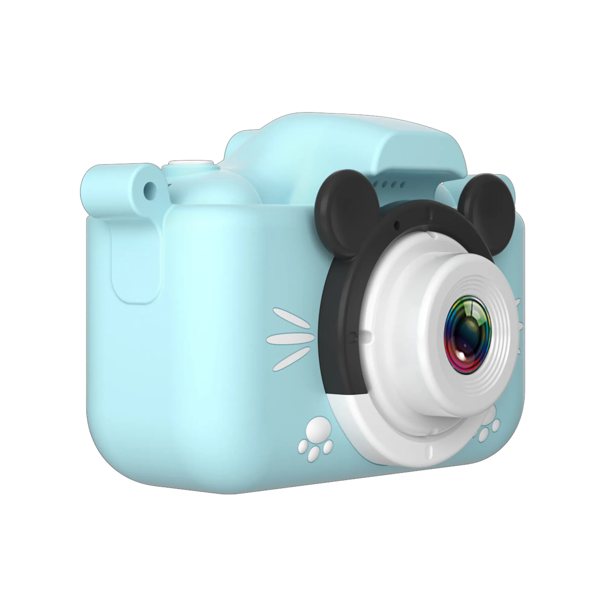 フロントとレラのダブルシューティングワンキー操作で写真を簡単に撮るデジタル2.0インチipsスクリーンキッズデジタルカメラ