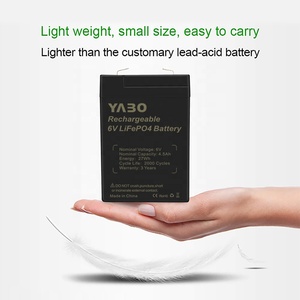 Baterai Pengganti Asam Timbal Isi Ulang Energi Surya 6V 4,5ah Baterai dengan Pengisi Daya untuk Pencahayaan/Ups/Cctv/Peralatan Rumah Tangga - Product Image 2